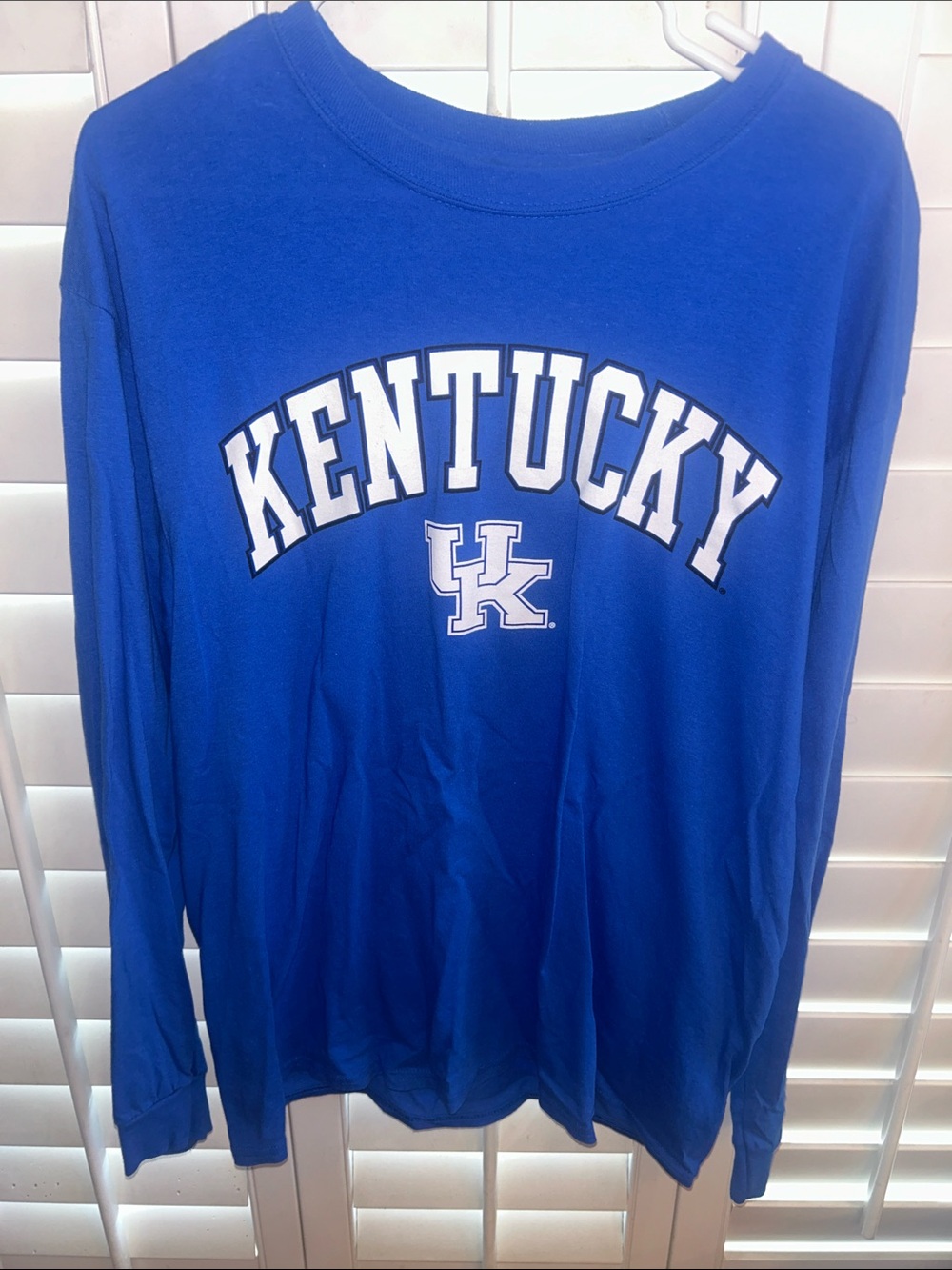 Fanatics Royal Blue Kentucky Long Sleeve Shirt